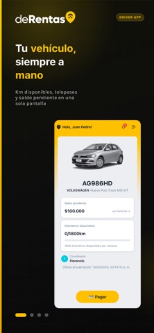 deRentas Driver iPhone screenshot 1