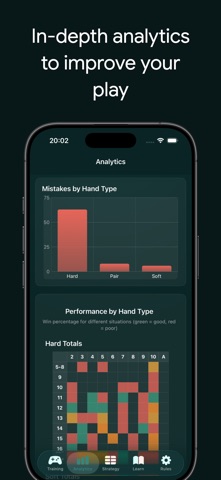 Learn Blackjack - 21 Trainer Screenshot 3 of 5