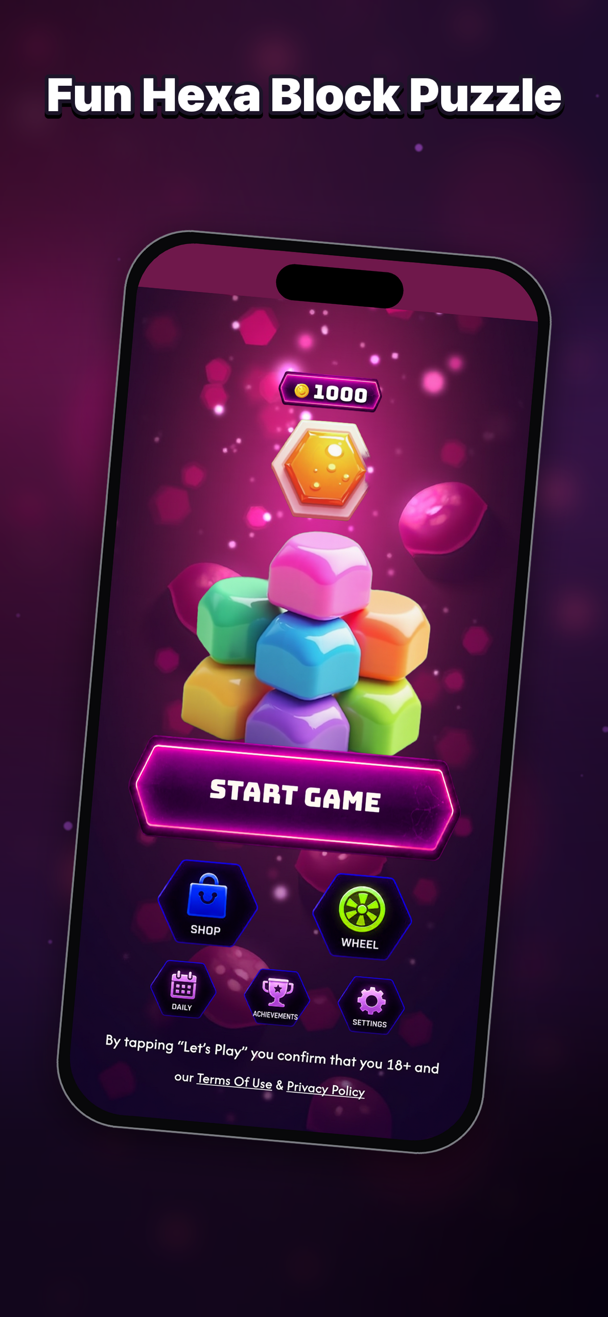 Block Puzzle: Sweet Hexa screenshot 2