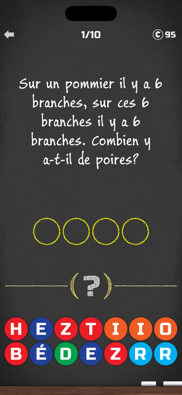 Screenshot #1 pour 200 Énigmes: Quel est le mot?
