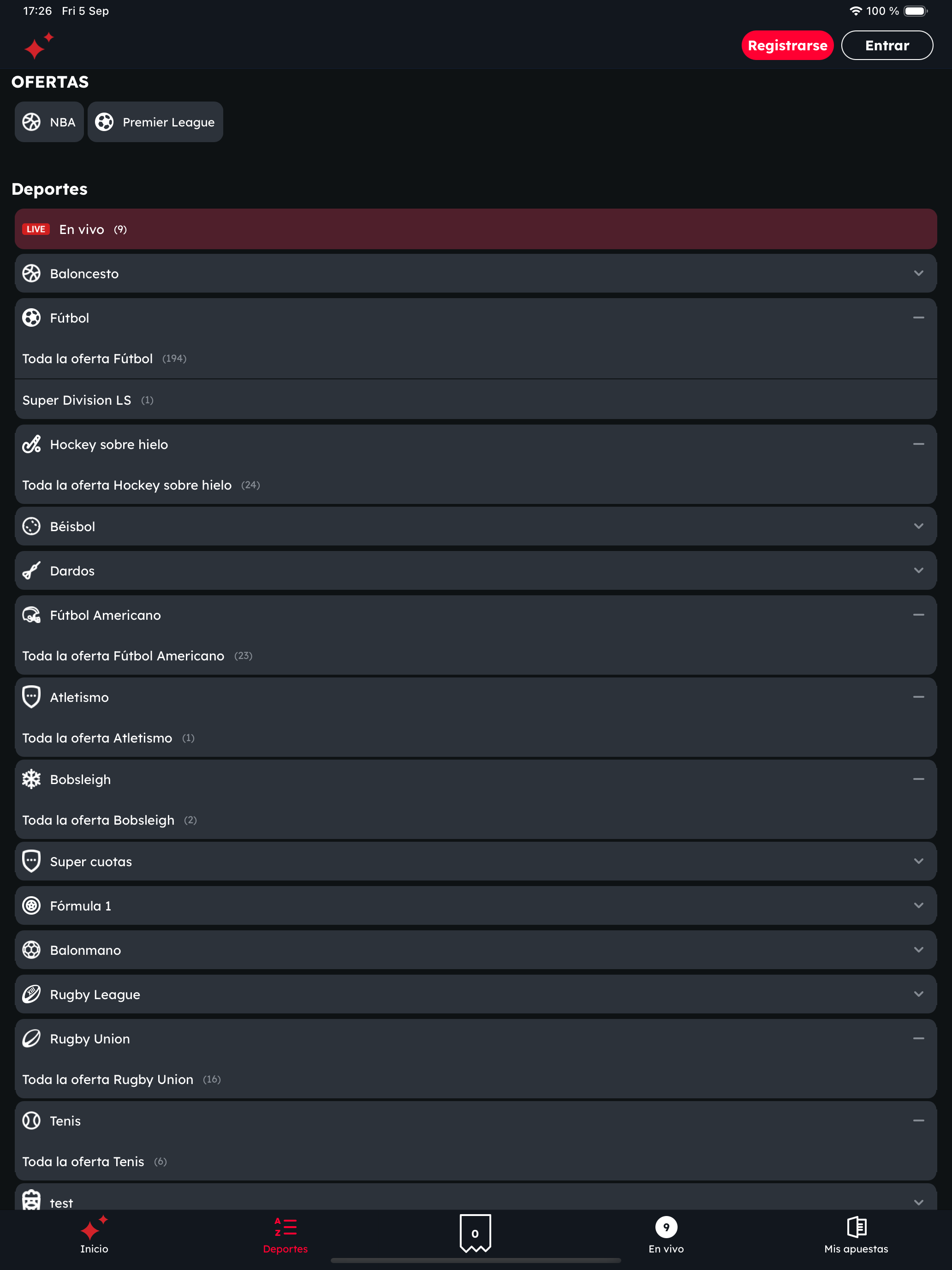 Apuestas en CasinoBarcelona.es screenshot 9