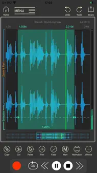 Wavebox Audio Editor iphone bilder 1