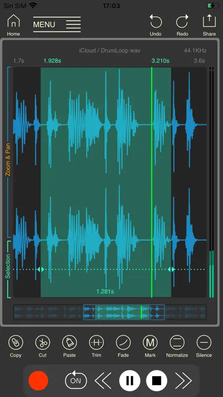 Wavebox Audio Editor screenshot 1 of 8