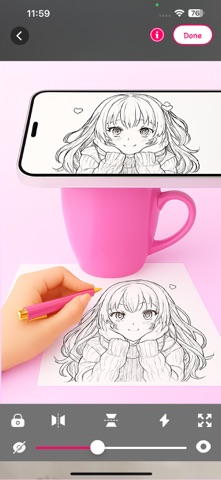 Sketch Anime: AR Trace & Draw screenshot