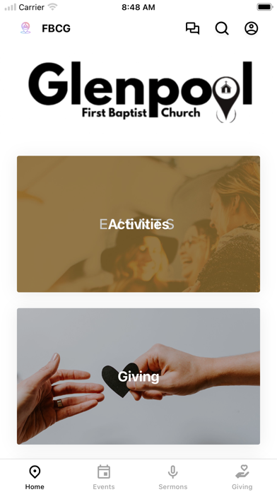 FBC Glenpool app screenshot