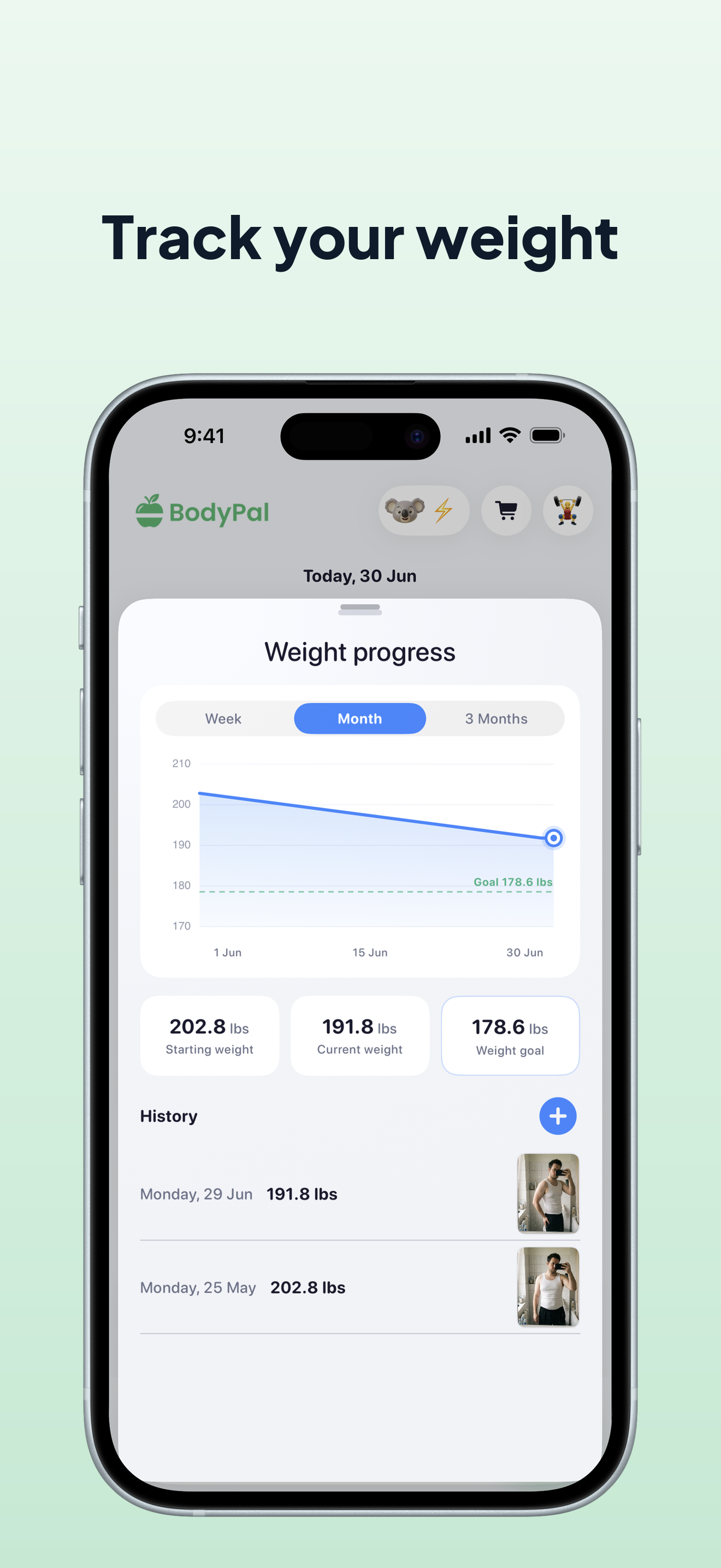 BodyPal: AI Calorie Counter screenshot 4