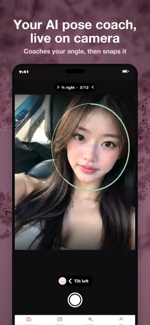 Mochi: AI Pose Coach Camera screenshot 1