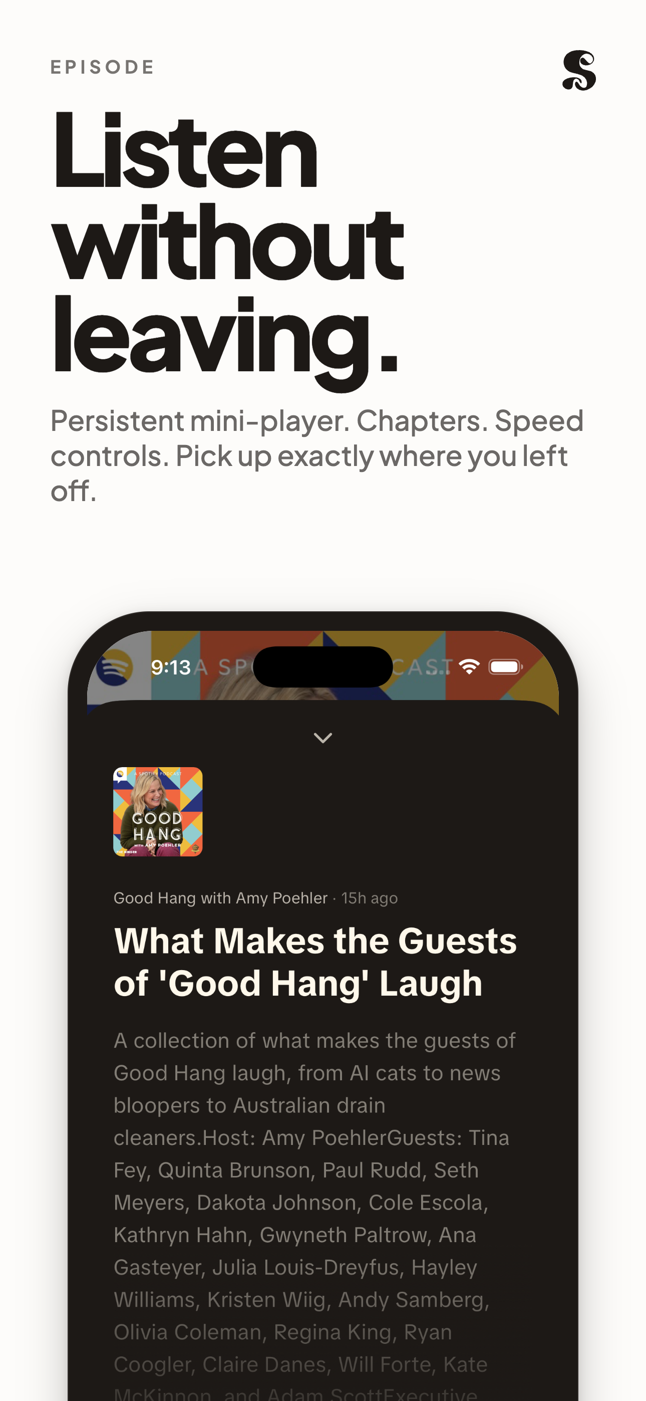 Scroll: Video, Podcasts, Write