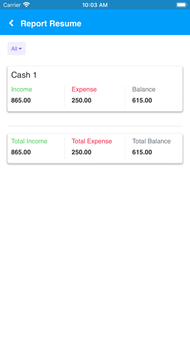 Cashbook Lite - Expense/Income Screenshot