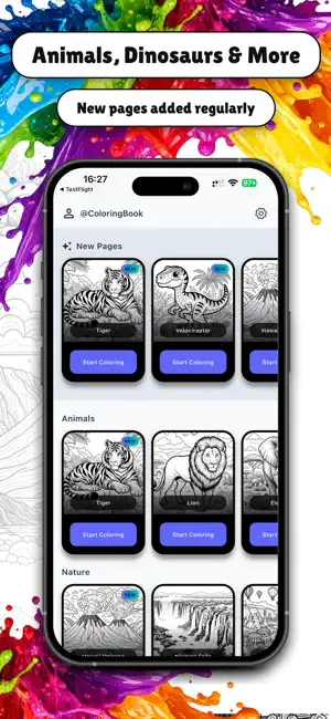 Coloring Book: Paint & Art screenshot 3