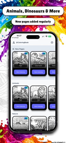 Coloring Book: Paint & Art Screenshot 3 of 8