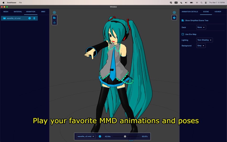 #6. EwoViewer (macOS) Podle: Wei Wu