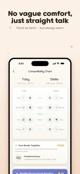 RealMe: Saju & Compatibility Screenshot 4 of 8