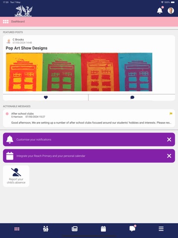 Cottesmore School iPad screenshot
