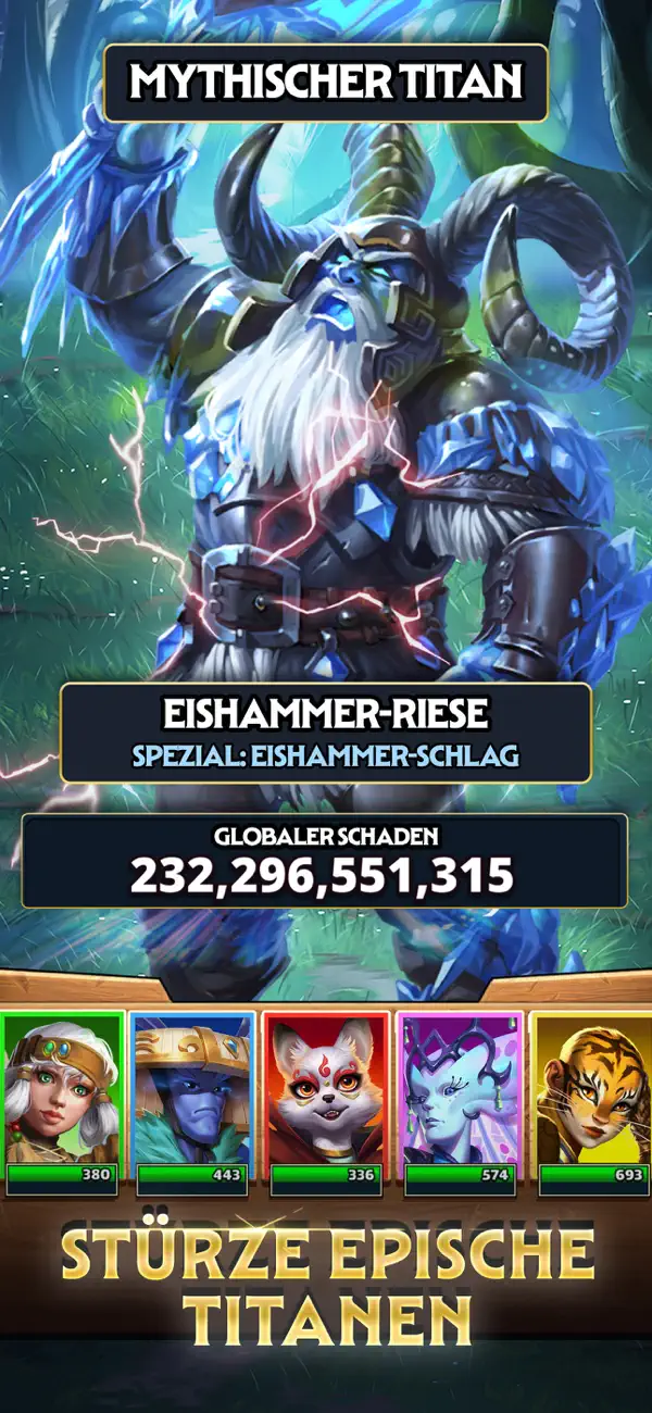 Empires & Puzzles: Match-3 RPG iPhone Spiel Screenshot 7 – Spiele