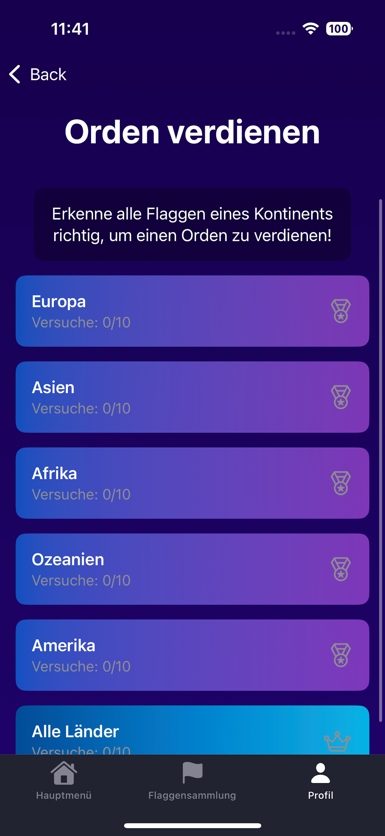 Flaggen Check screenshot 4