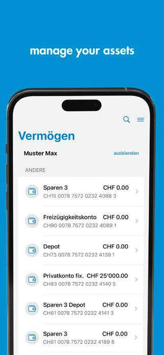 ZugerKB Banking Screenshot 3 of 6