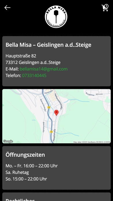 Bella Misa Geislingen Screenshot