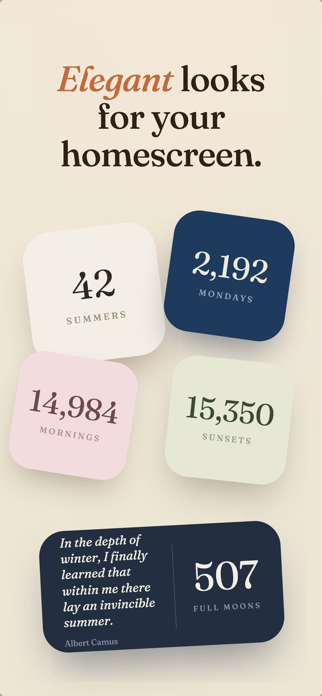 Life Sunset: Countdown Widget Screenshot 2 of 4