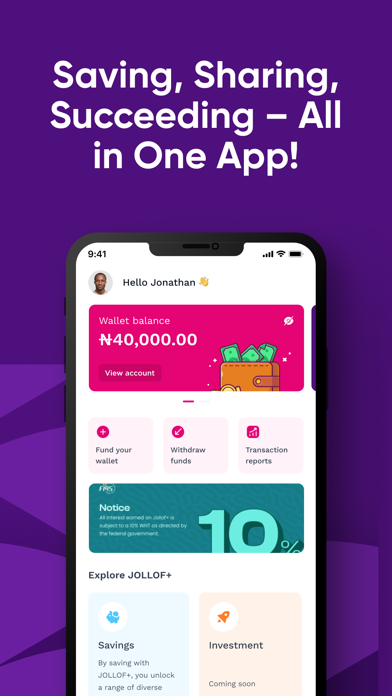 JOLLOF+ Screenshot