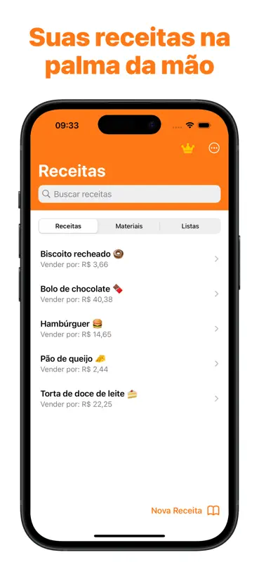 Receitas - Quanto Cobrar screenshot 1 of 7
