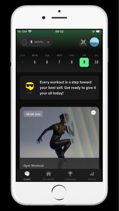 GoHealth Clubs Screenshot