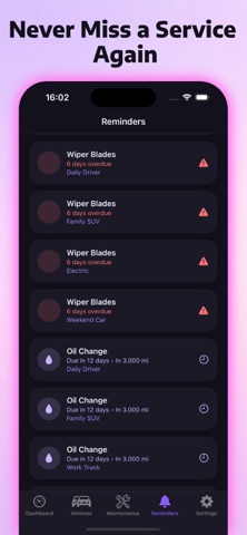 Auto Care Car Maintenance screenshot