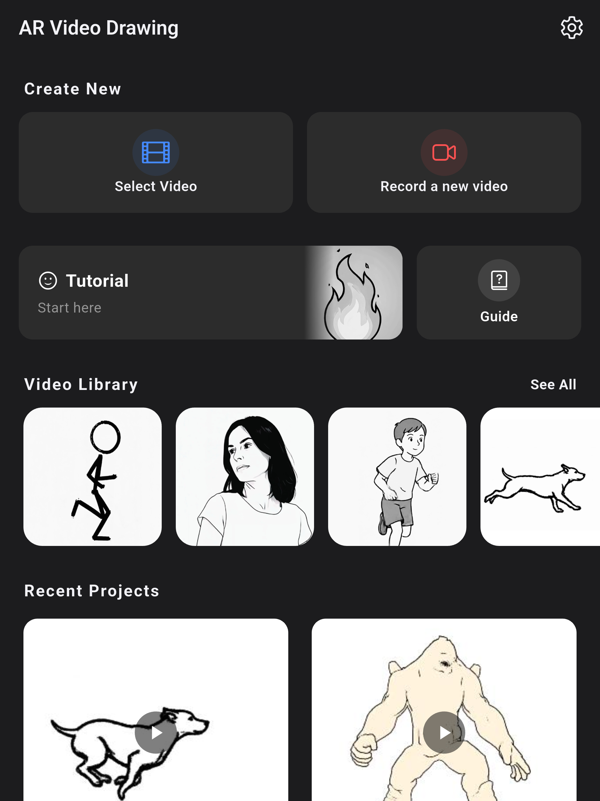 AR Video Trace