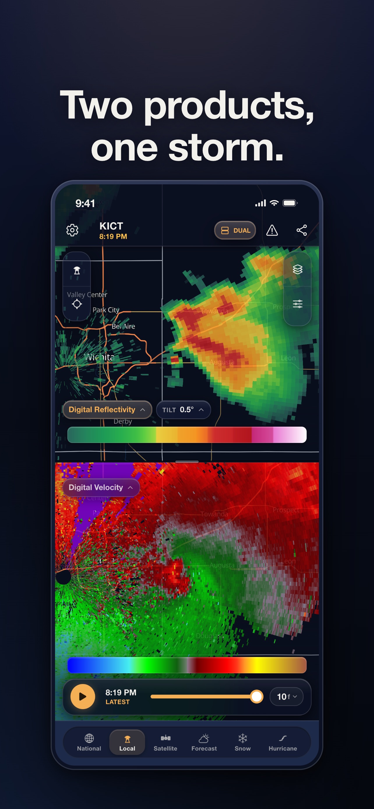 Screenshot 3 of MesoRadar: Storm & Snow Radar