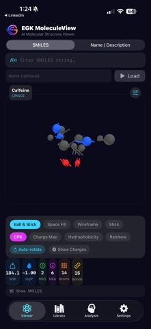 EGK MoleculeView AI screenshot