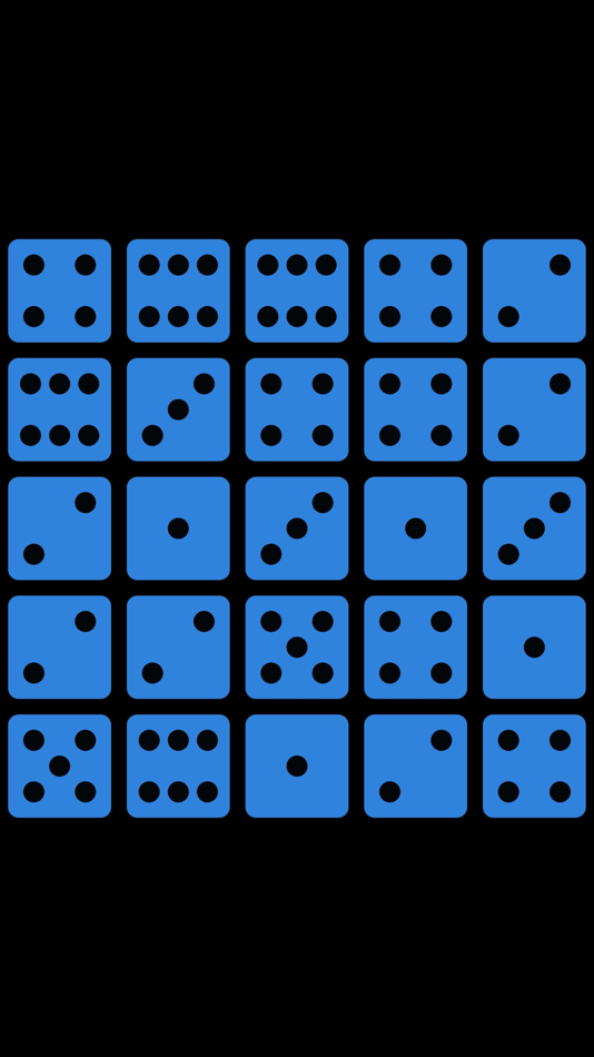 #7. Random Dice: Full Screen (iOS) 由: Dmytro Plekhotkin