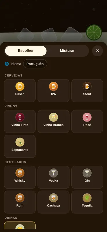Gelada: Bebidas Virtuais screenshot 4 of 8