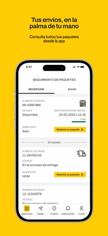 InPost – Rastrea tu pedido iPhone screenshot 3