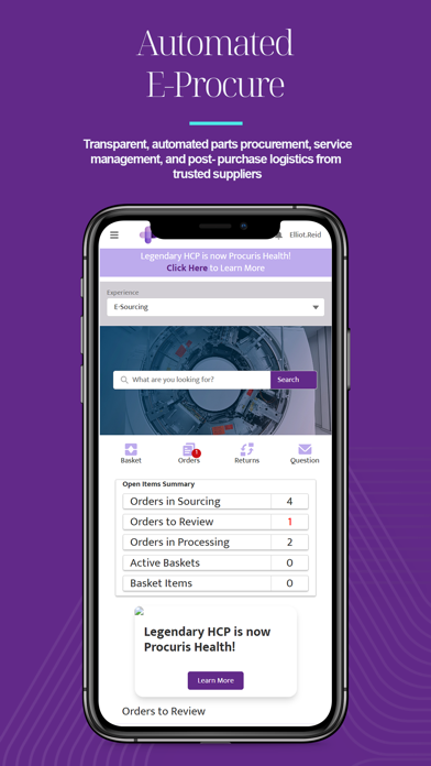 Screenshot 2 of Procuris Health App