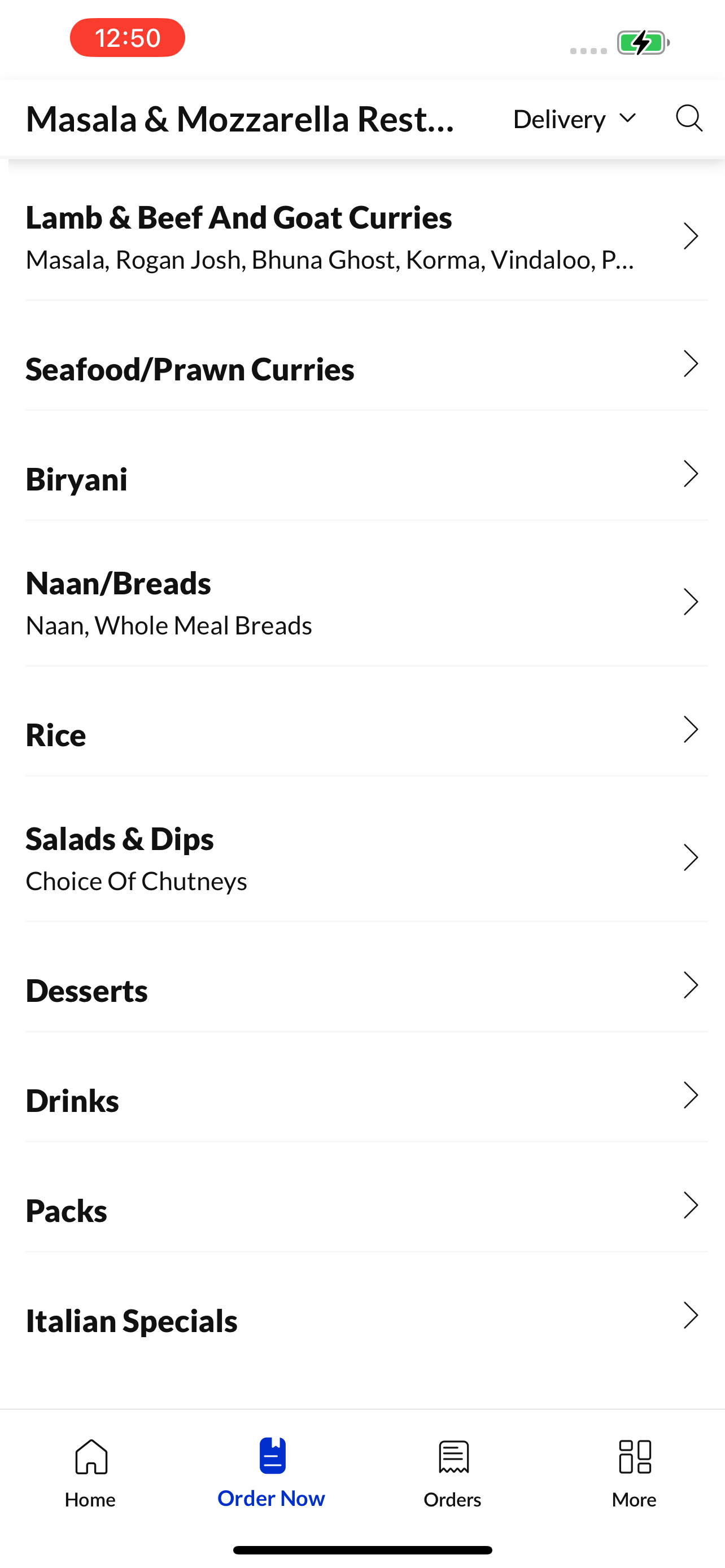 Masala & Mozzarella Restaurant screenshot 3