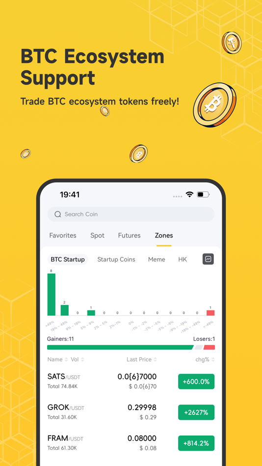 #3. SuperEx:Trade Crypto & Bitcoin (iOS) By: SUPERDAO INC