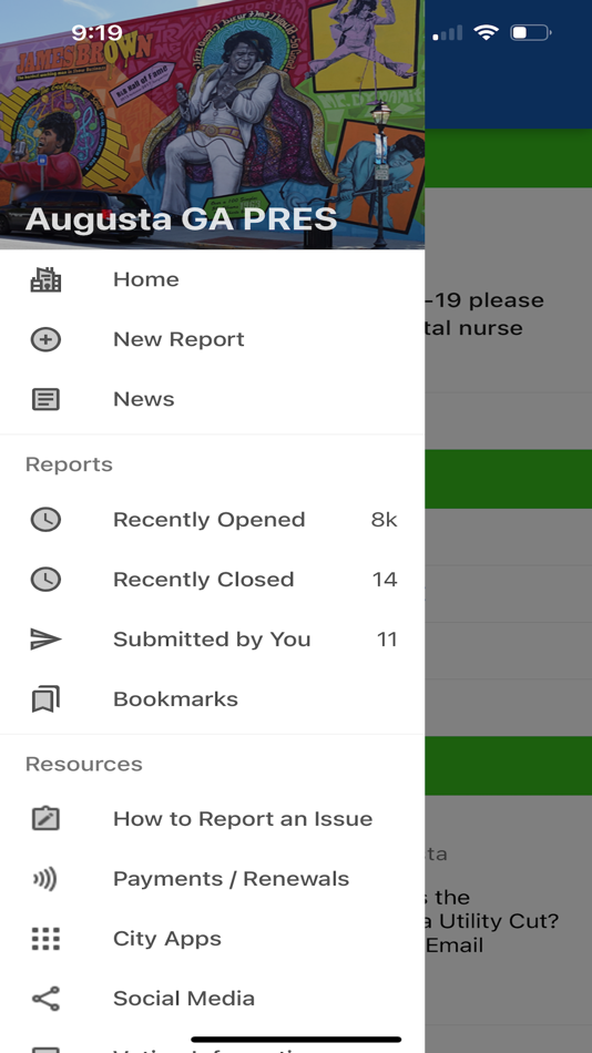 #2. Augusta 311 (iOS) Ved: Augusta, Georgia