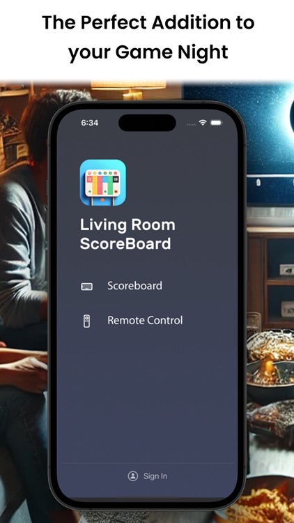 Living Room Scoreboard