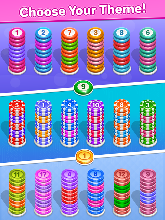 Screenshot #6 pour Coin Sort - Coin Merge Master