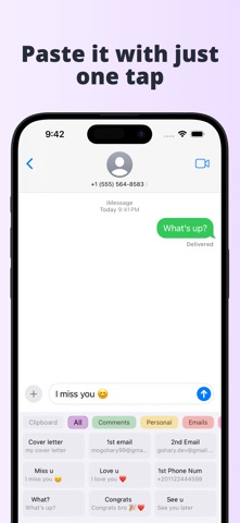 ClipyBoard AutoPaste Clipboard screenshot