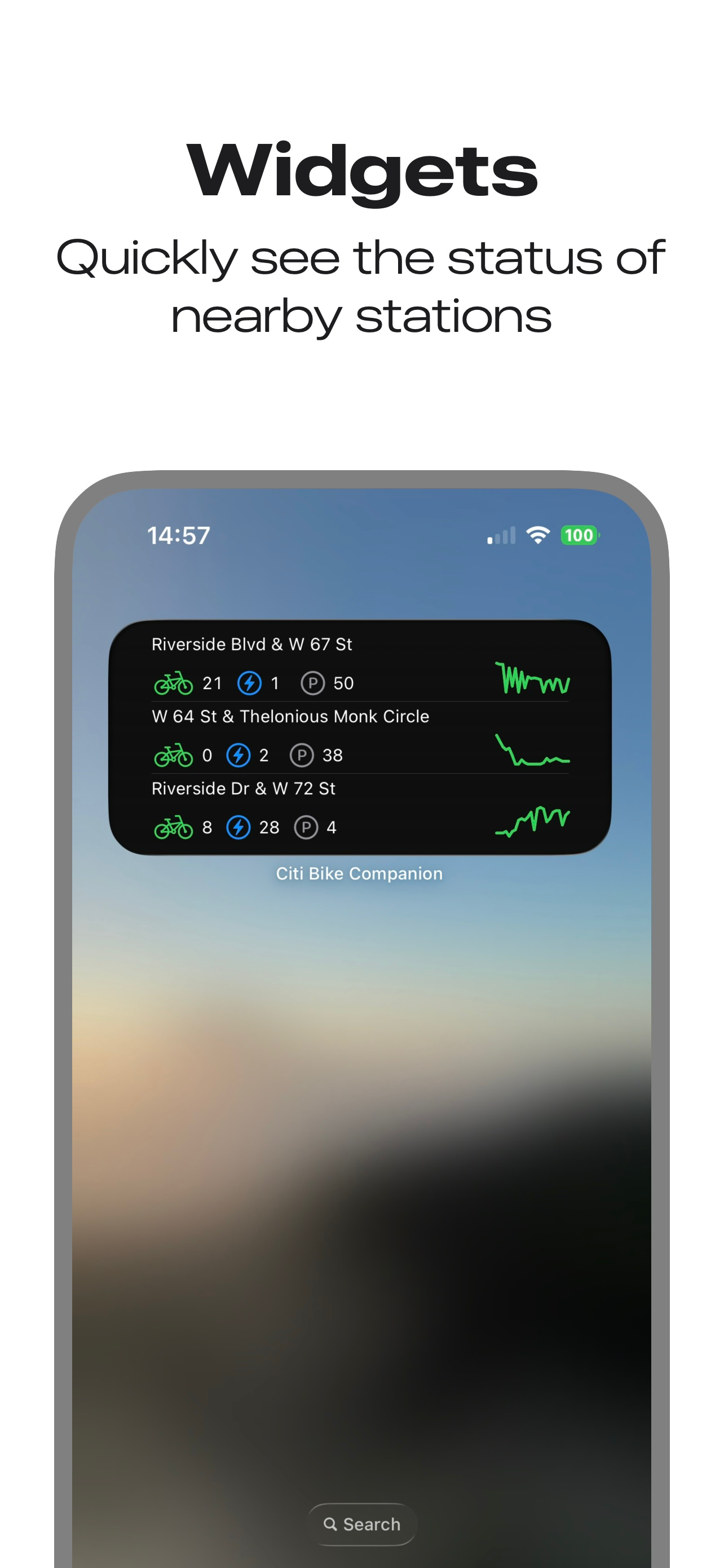 NYC Bikeshare Companion screenshot 5
