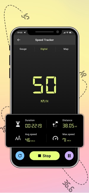 GPS Speedometer: Speed Meter」をApp Storeで