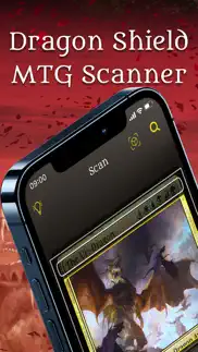 mtg scanner - dragon shield iphone screenshot 1