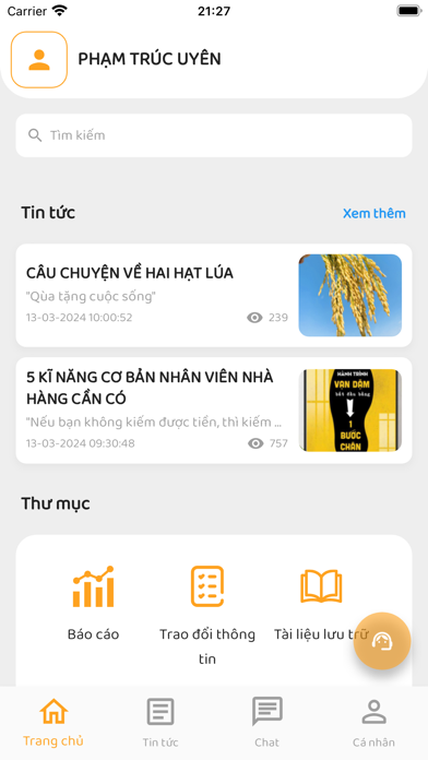 Thiên Lý Franchise Screenshot