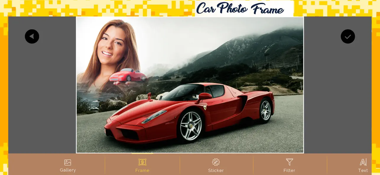 Screenshot #3 pour Car Photo Frame Cam - AutoGlam