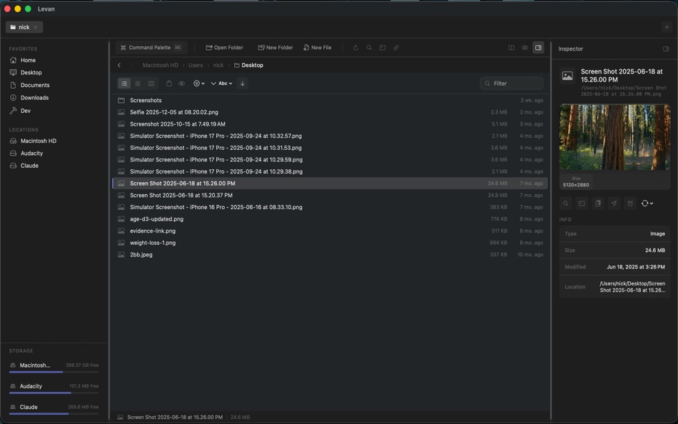 #1. Levan (macOS) Ved: Nicholas Payton