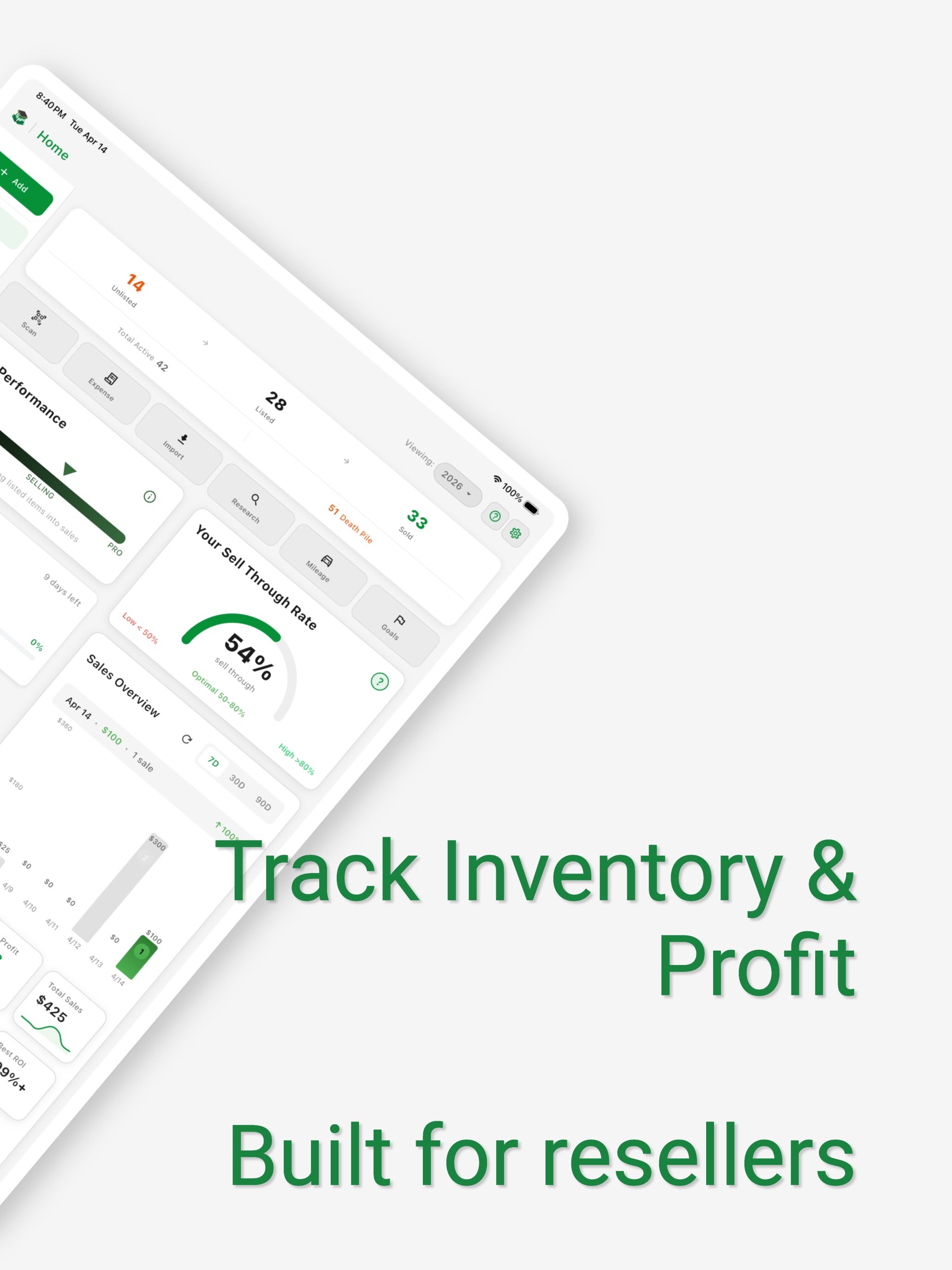 Flippd: Reseller Inventory