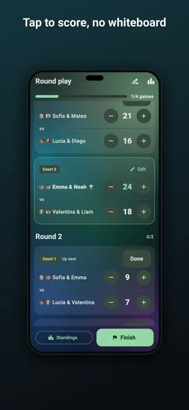 Rally Club: Pickleball Score screenshot 5 of 10