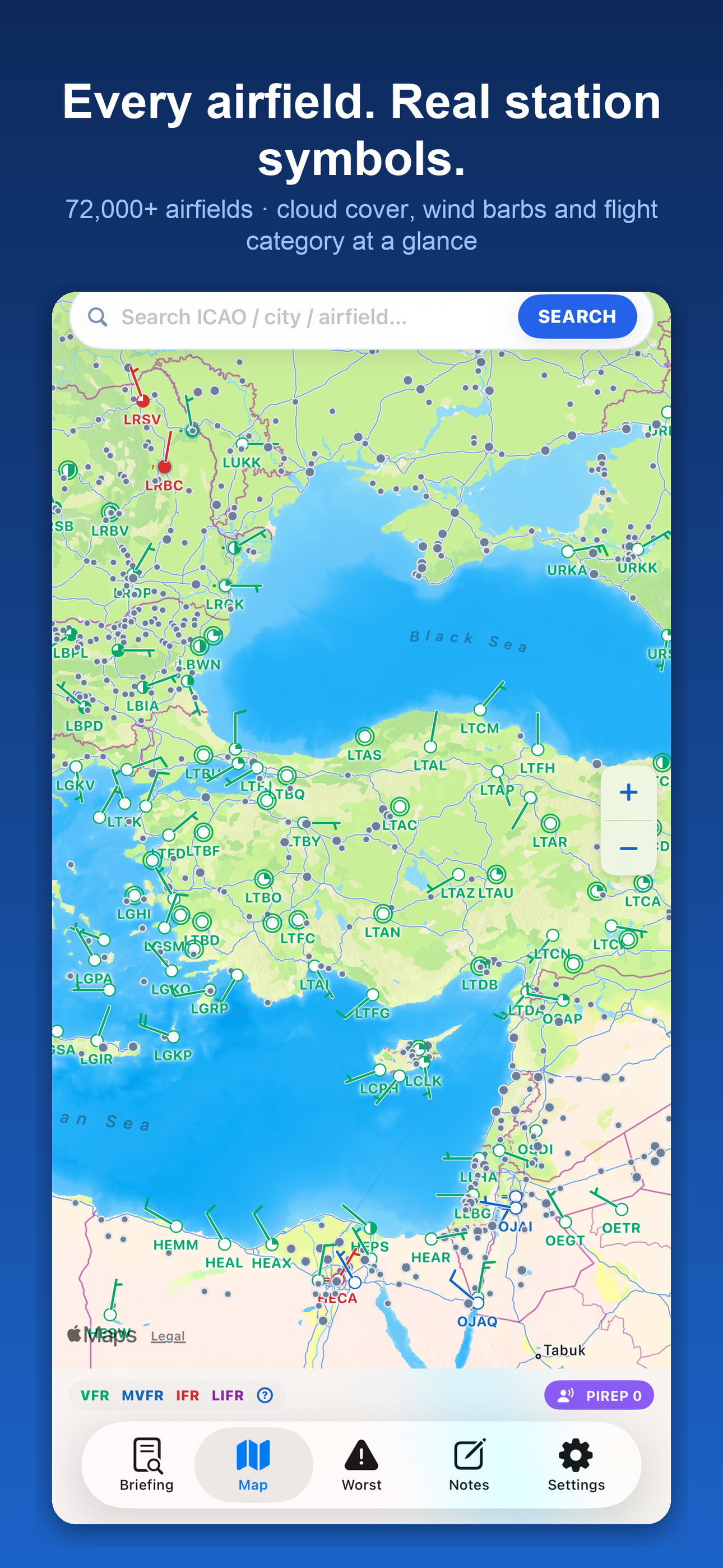 METAR TAF 3D screenshot 4
