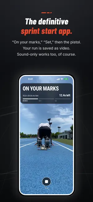 Sprint Start Recorder screenshot 1